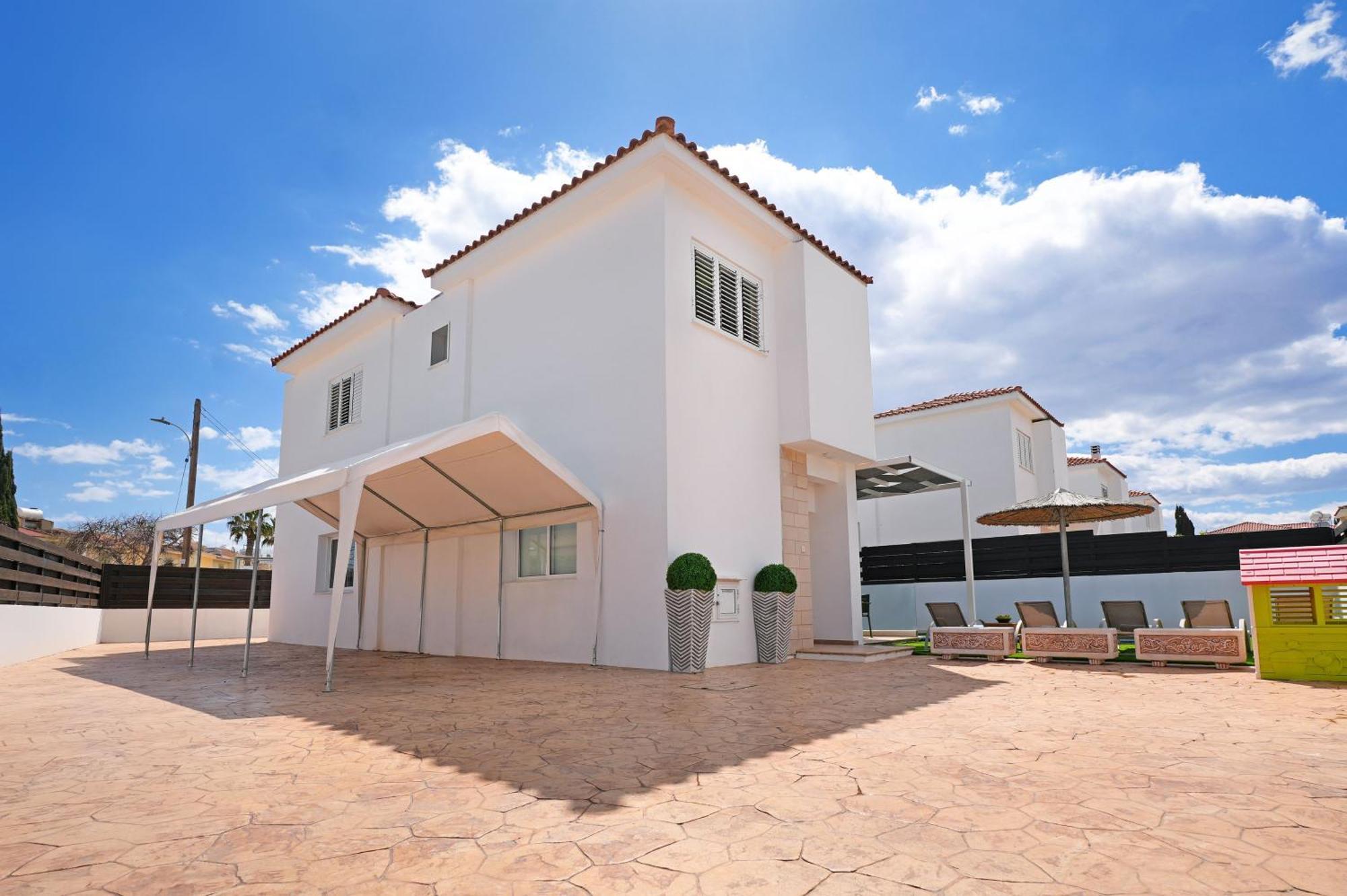 Villa White Star - 100M From Serena Beach Protaras Eksteriør bilde